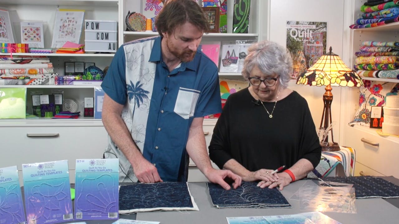 Controlled Quilting Part 3 Pauline Rogers Now streaming GICS CraftTV
