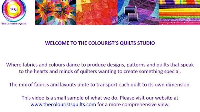 The Colourist's Quilts GICS19_Products