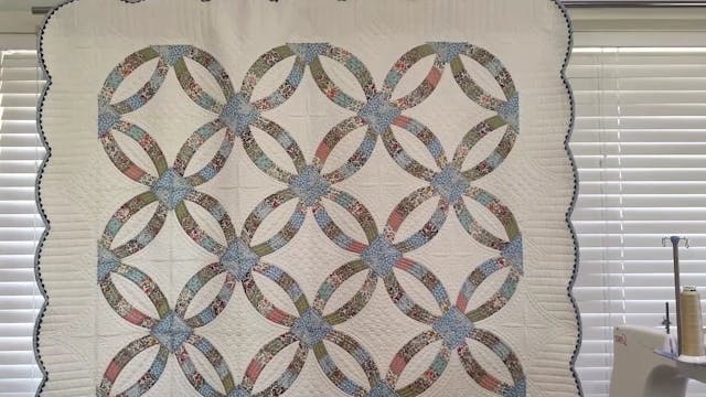 Double Wedding Ring Quilt pt 1 GICS9 ...