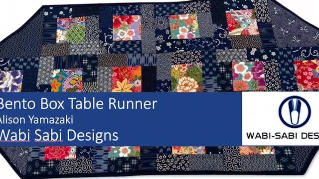 Bento Box Table Runner - Alison Yamaz...