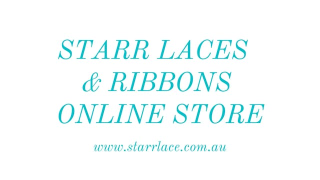 Starr Laces & Ribbons @GICS_12