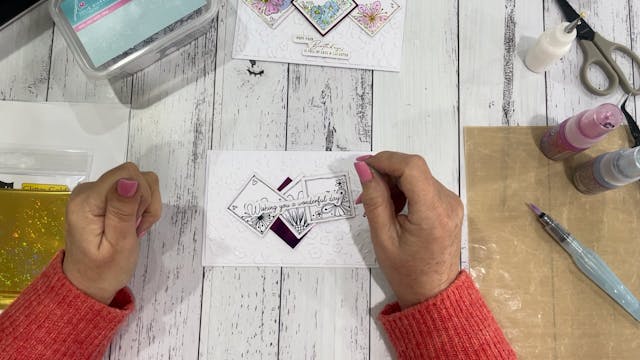 Cardmaking using Foilables GICS17 - J...