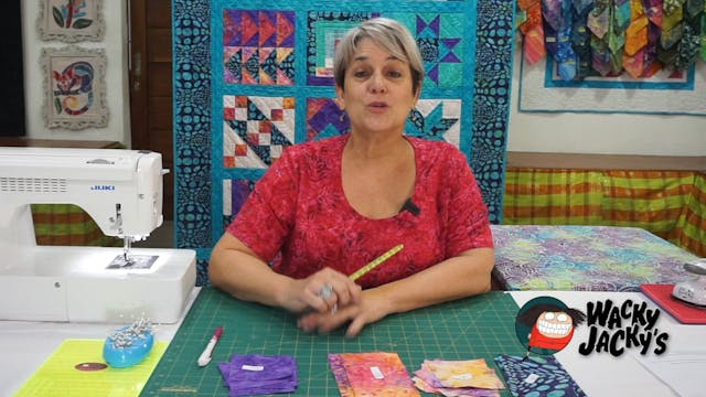 Beginner's Quilt Series: Part 5 GICS1...