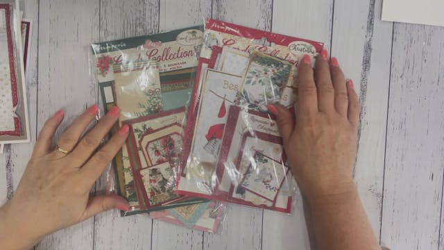 Stamperia Christmas Card Kit GICS11 -...