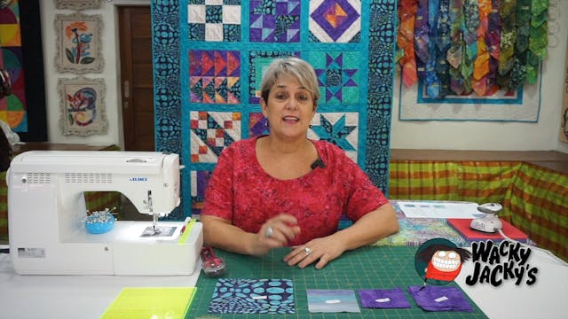 Beginner's Quilt Series: Part 3 GICS1...