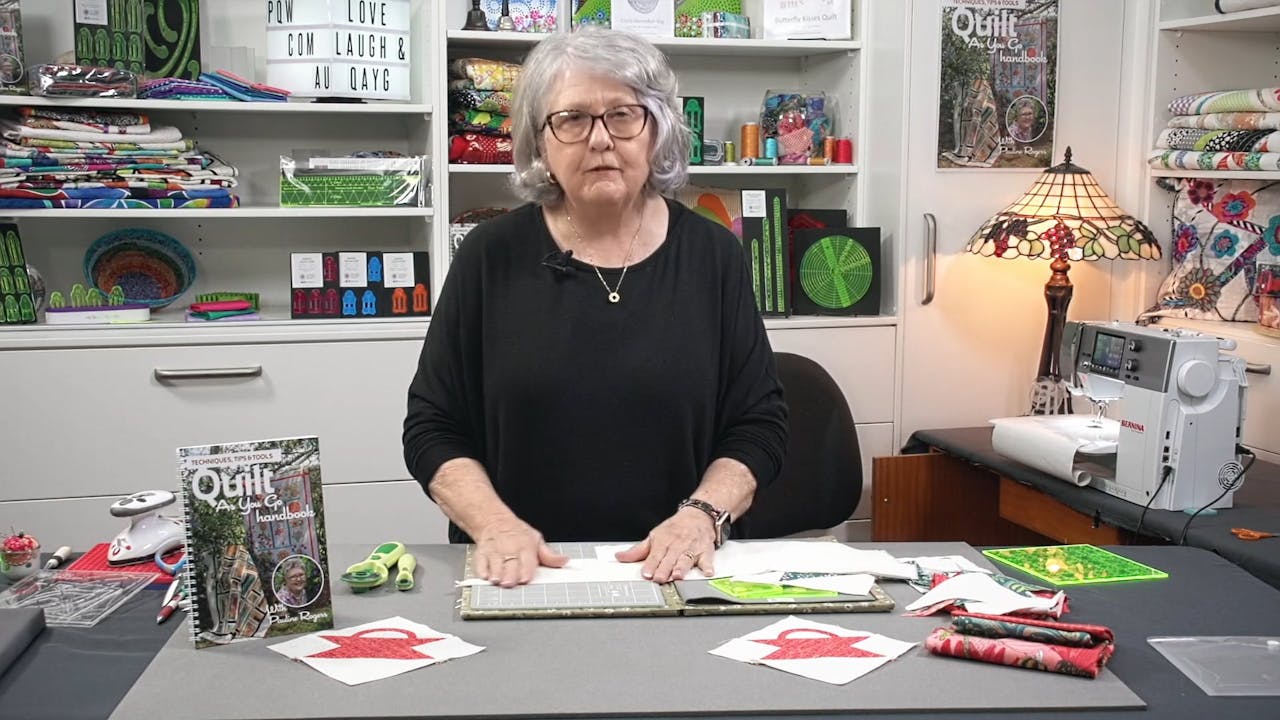 Quilt As You Go Mini Baskets Part 1 GICS10 Pauline Rogers GICS CraftTV