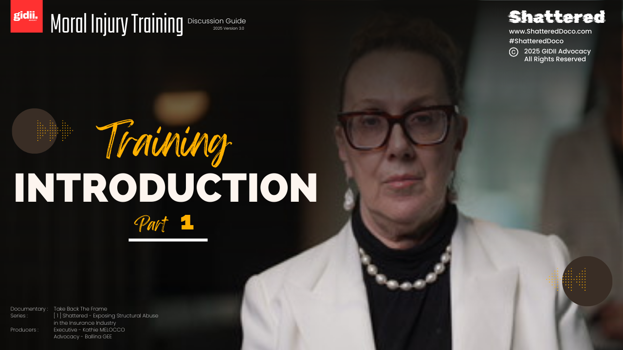 Part 4A: Training Introduction - Moral Injury Training Discussion Guide