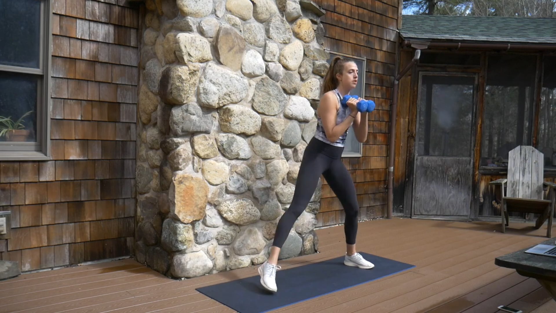 30 Min Lower Body (Low Impact) - Dumbbells