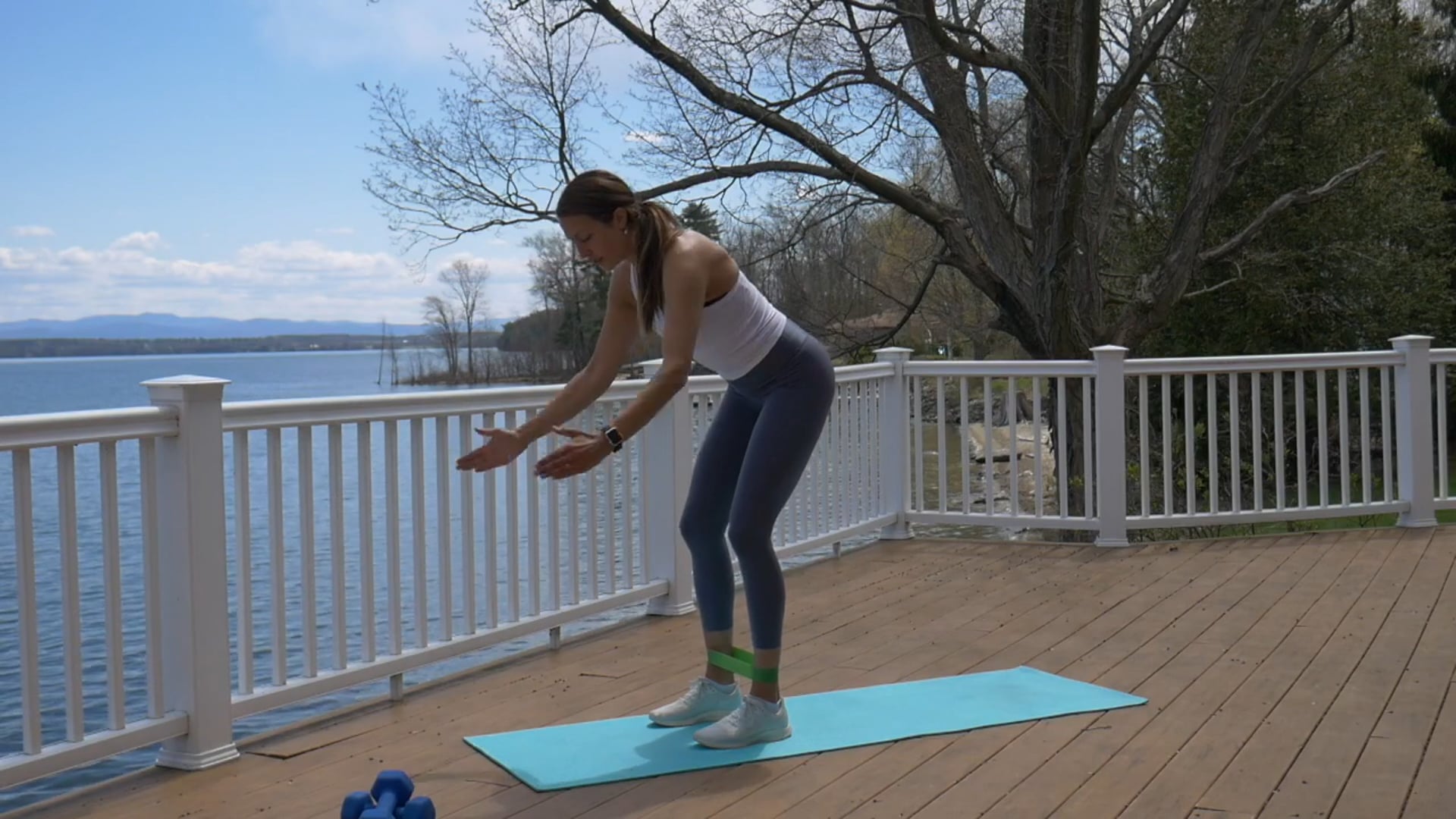 48-Min Full Body - Dumbbells and Band