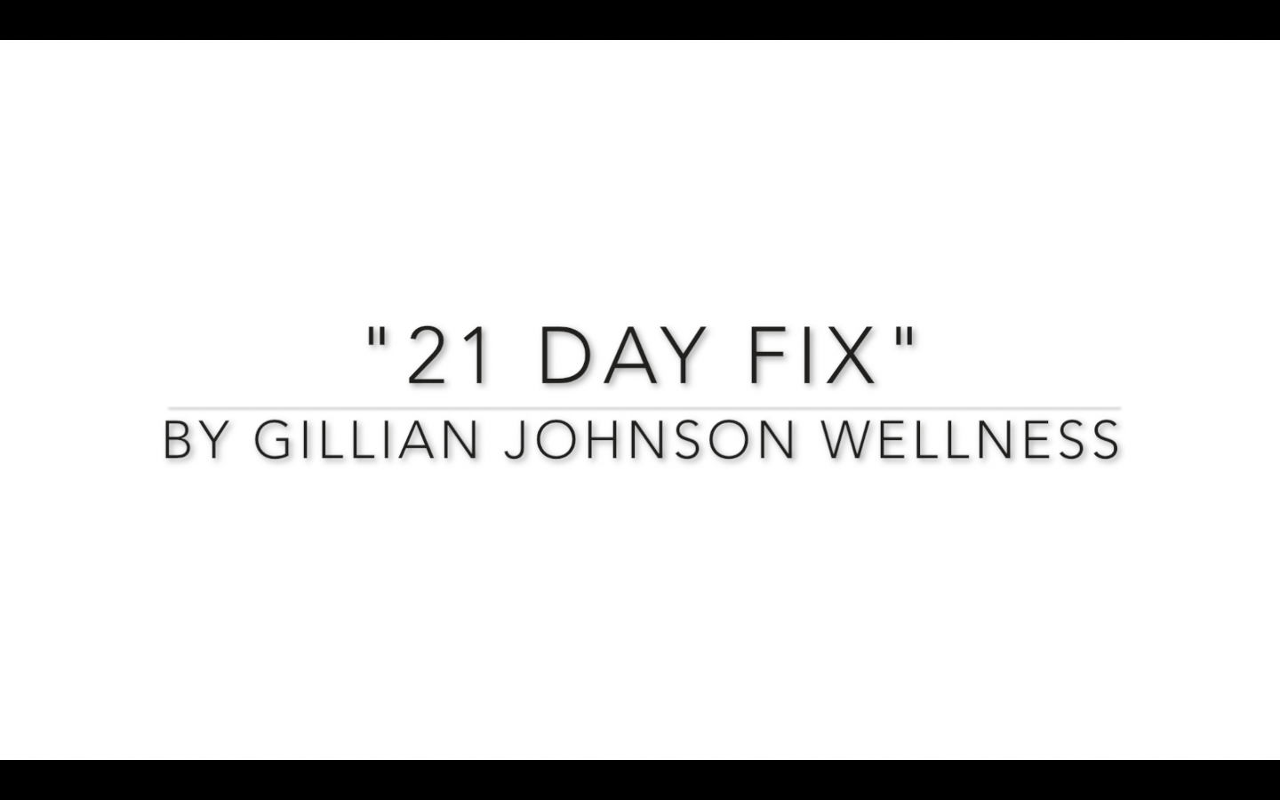 "21 Day Fix" Challenge