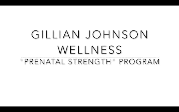 "Prenatal Strength" Program Intro