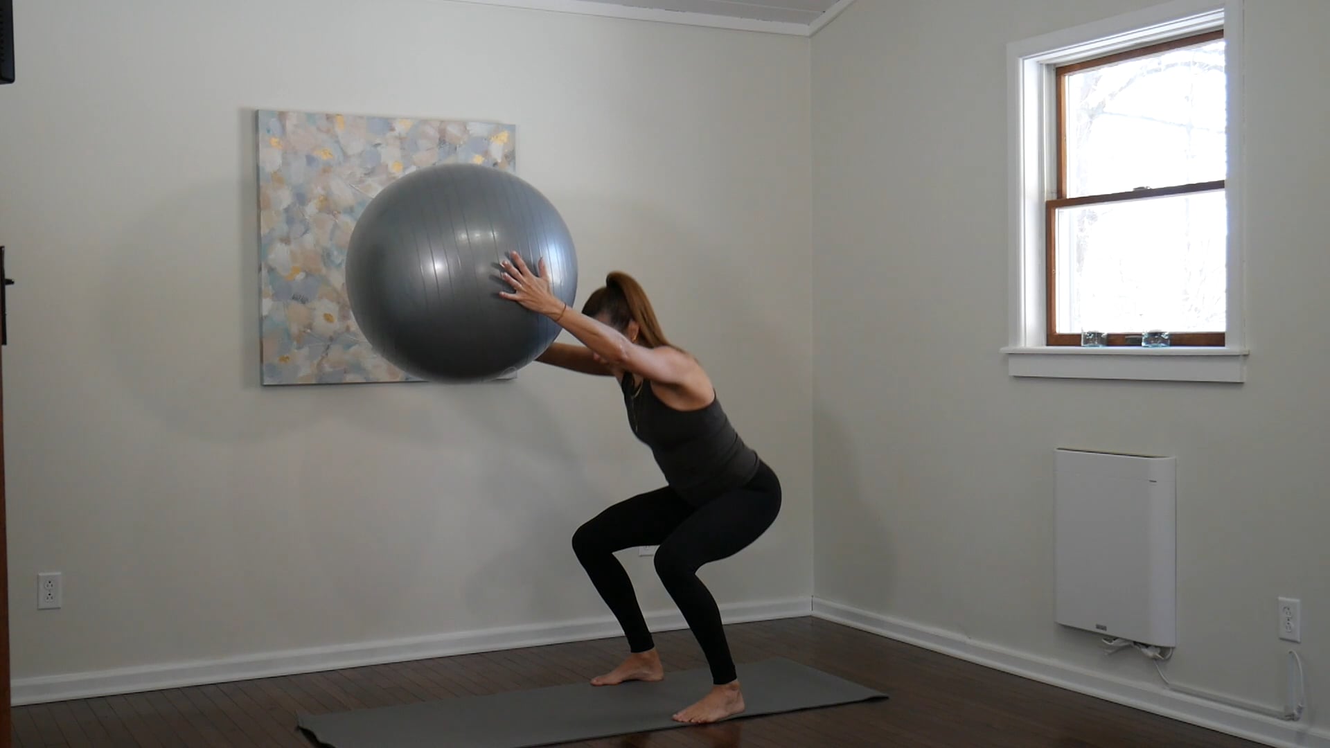 24 Min Full Body - Stability Ball & Dumbbells