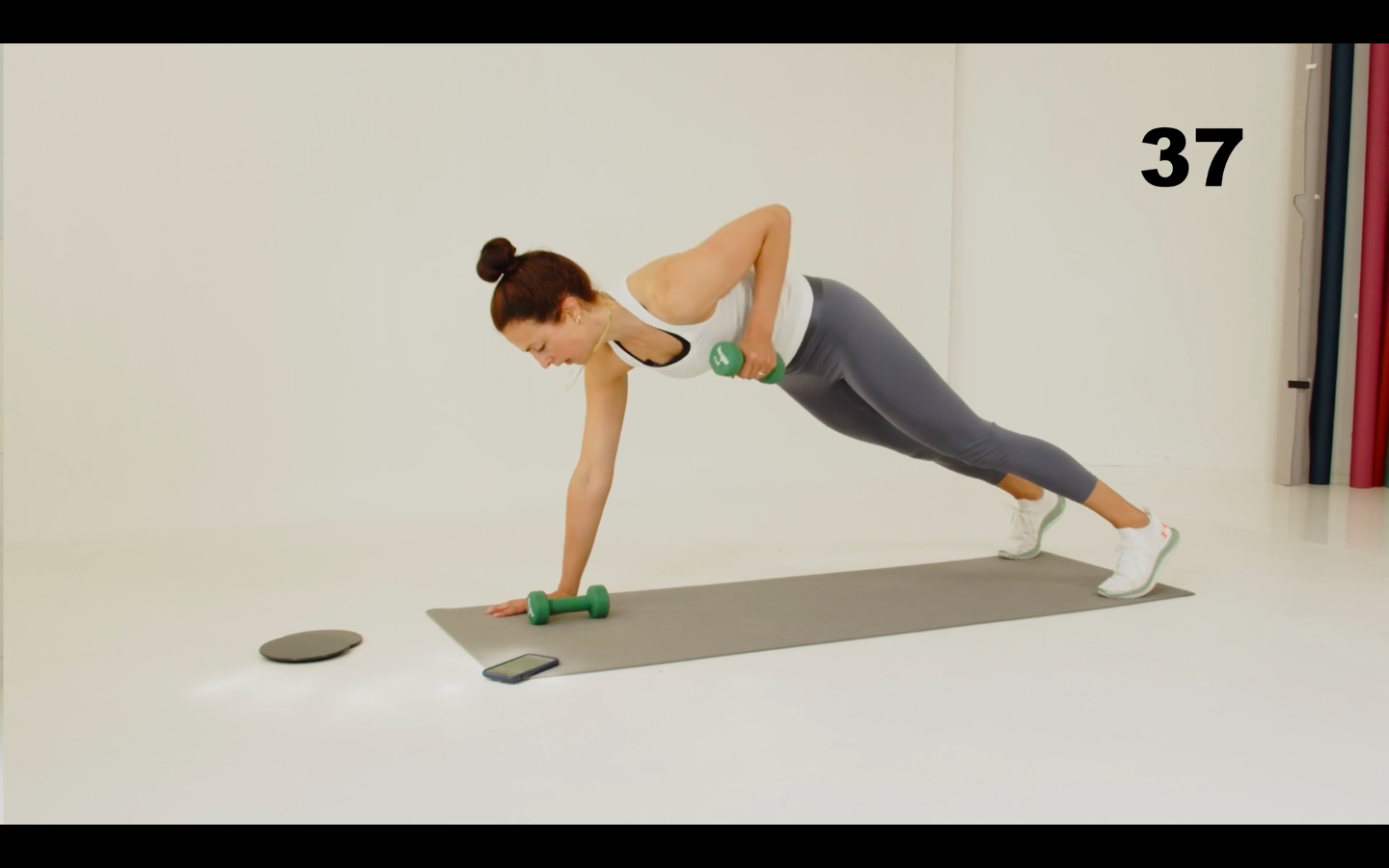 25 Min Cardio - Dumbbells & Sliders