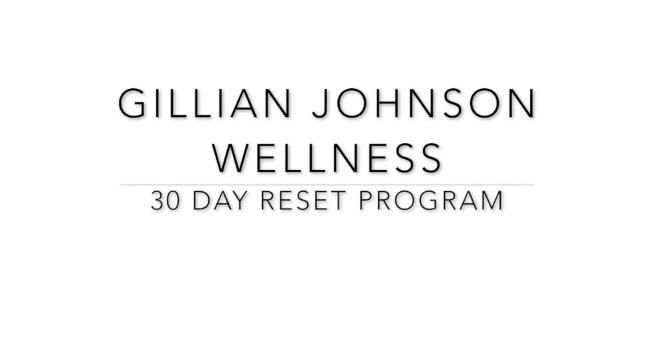 "30 Day Reset" Program Intro