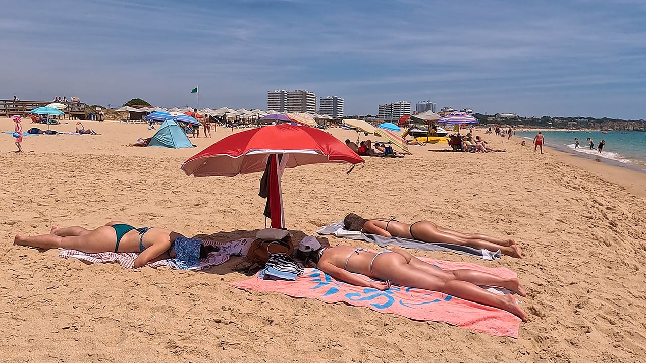 Praia de Alvor, Algarve, Portugal