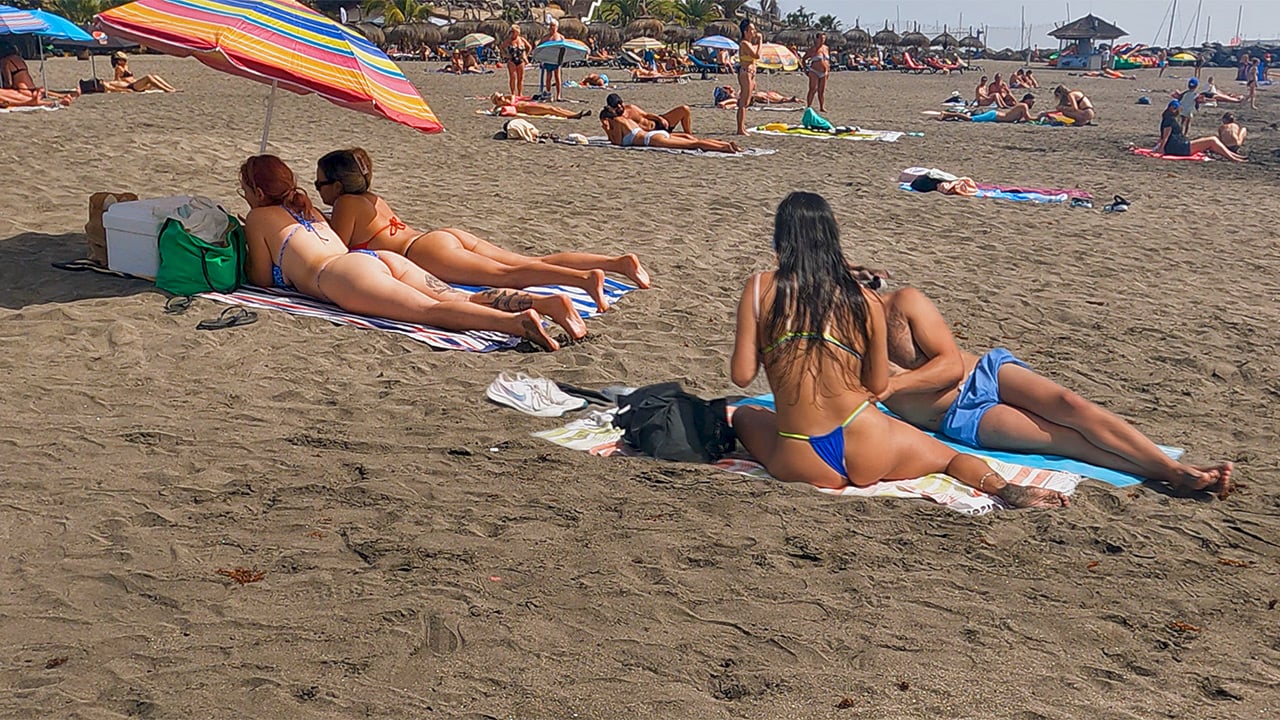 Playa de Torviscas & Fanabe 2, Tenerife, Spain
