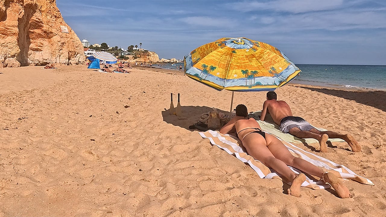 Praia do Vao, Algarve, Portugal