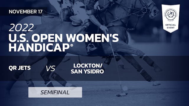 Semifinal 1 - QR Jets vs Lockton/San ...