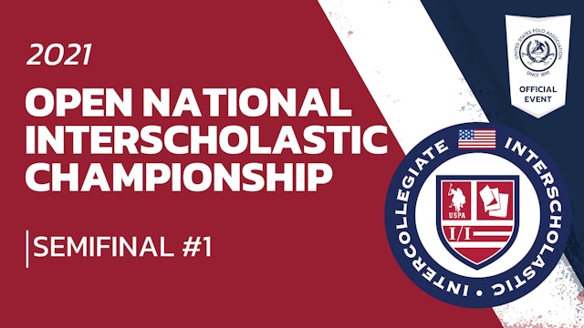 2021 Open National Interscholastic - Semifinal #1: Garrison Forest vs Houston