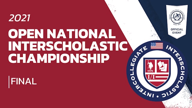2021 Open National Interscholastic - Final -  Houston vs Gardnertown