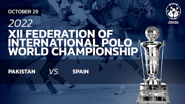 2022 XII FIP World Championship - Opening Day - Pakistan vs Spain 