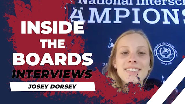 Josey Dorsey Interview
