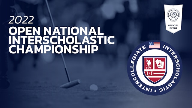 2022 Open National Interscholastic Championships - Aiken vs Yale