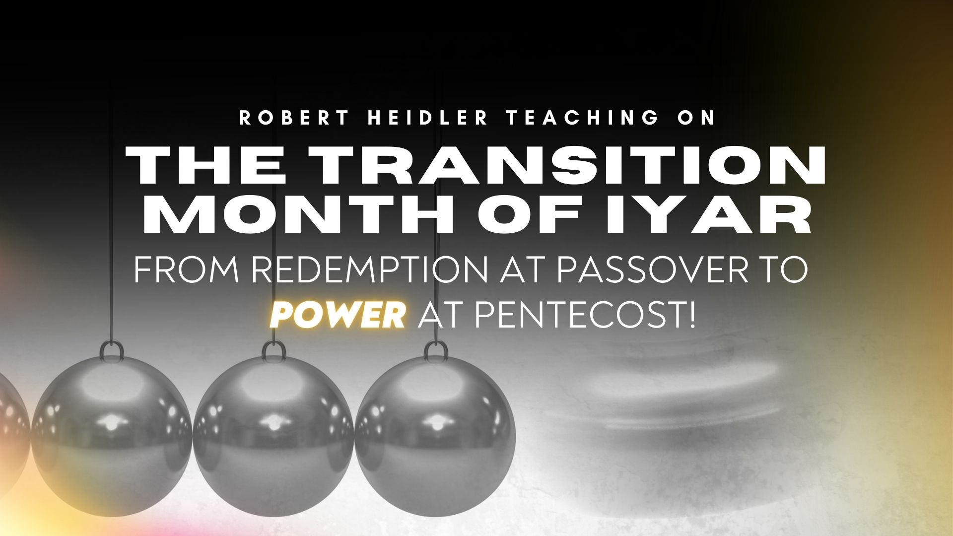 Celebration Service (04/30) - Robert Heidler 