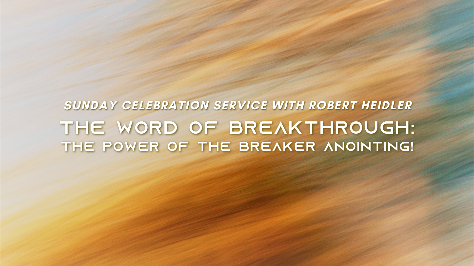 Celebration Service - Robert Heidler (11/17) 9AM