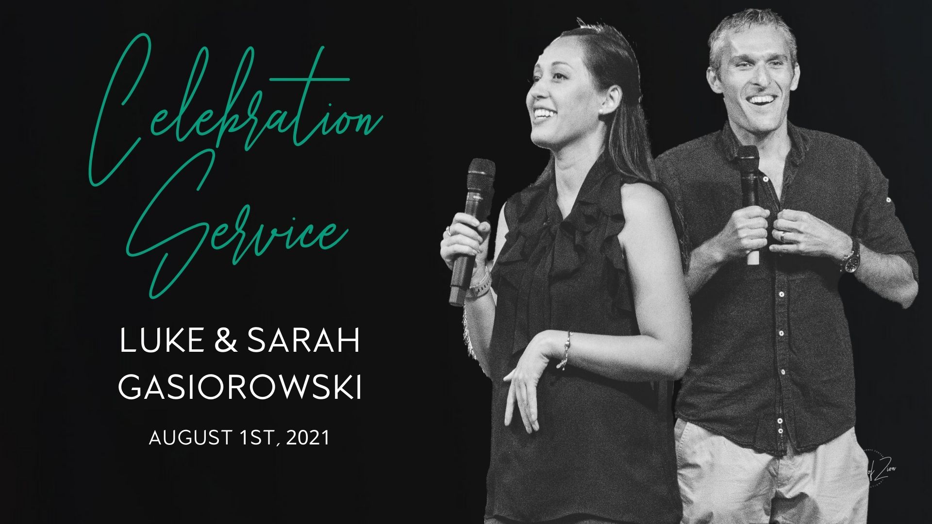 Releasing The Glory - Beginning With Israel (08/01) - Luke & Sarah Gasiorowski