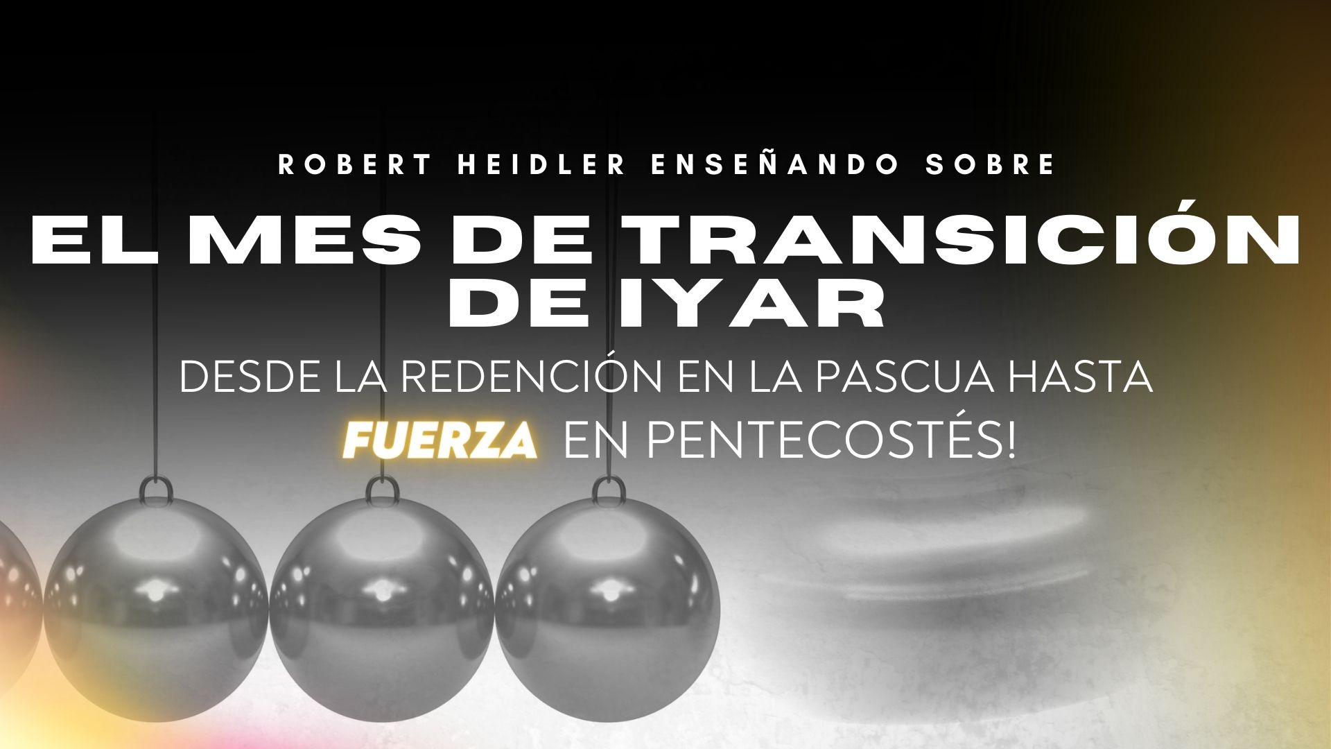 Servicio de Celebración (04/30) - Robert Heidler