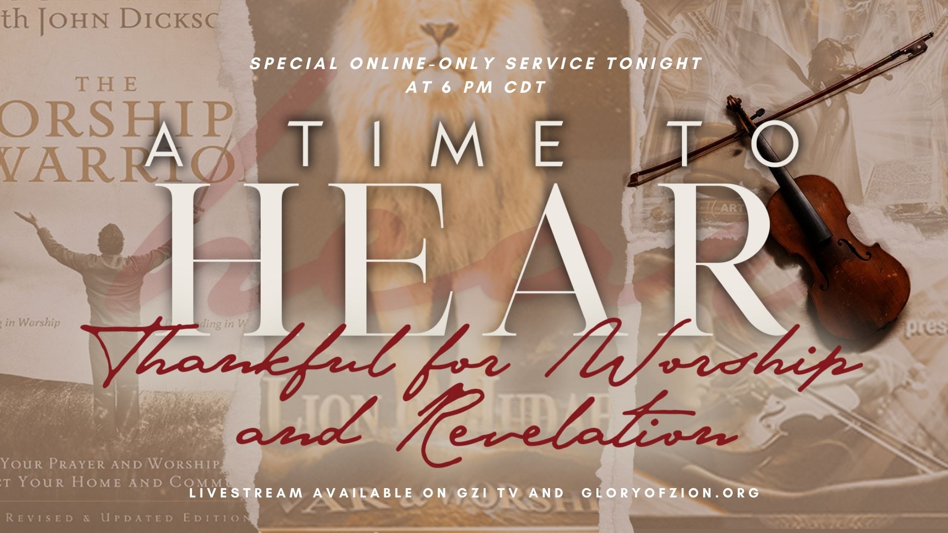 A Time to Hear: Thankful for Worship and Revelation (11/23)