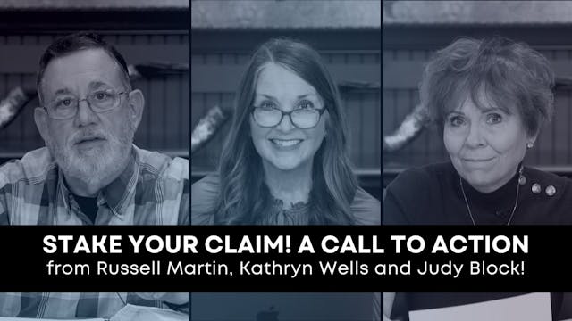 Stake Your Claim! A Call To Action! (...