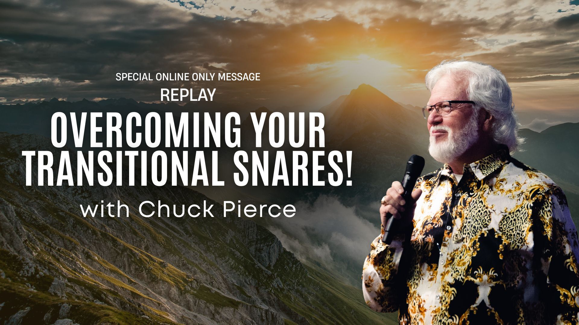 Overcoming Your Transitional Snares Replay with Chuck Pierce (07/22)