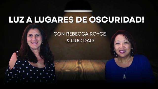 Luz a lugares de oscuridad! con Rebec...