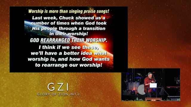 A Time to Rearrange Worship - Worship...
