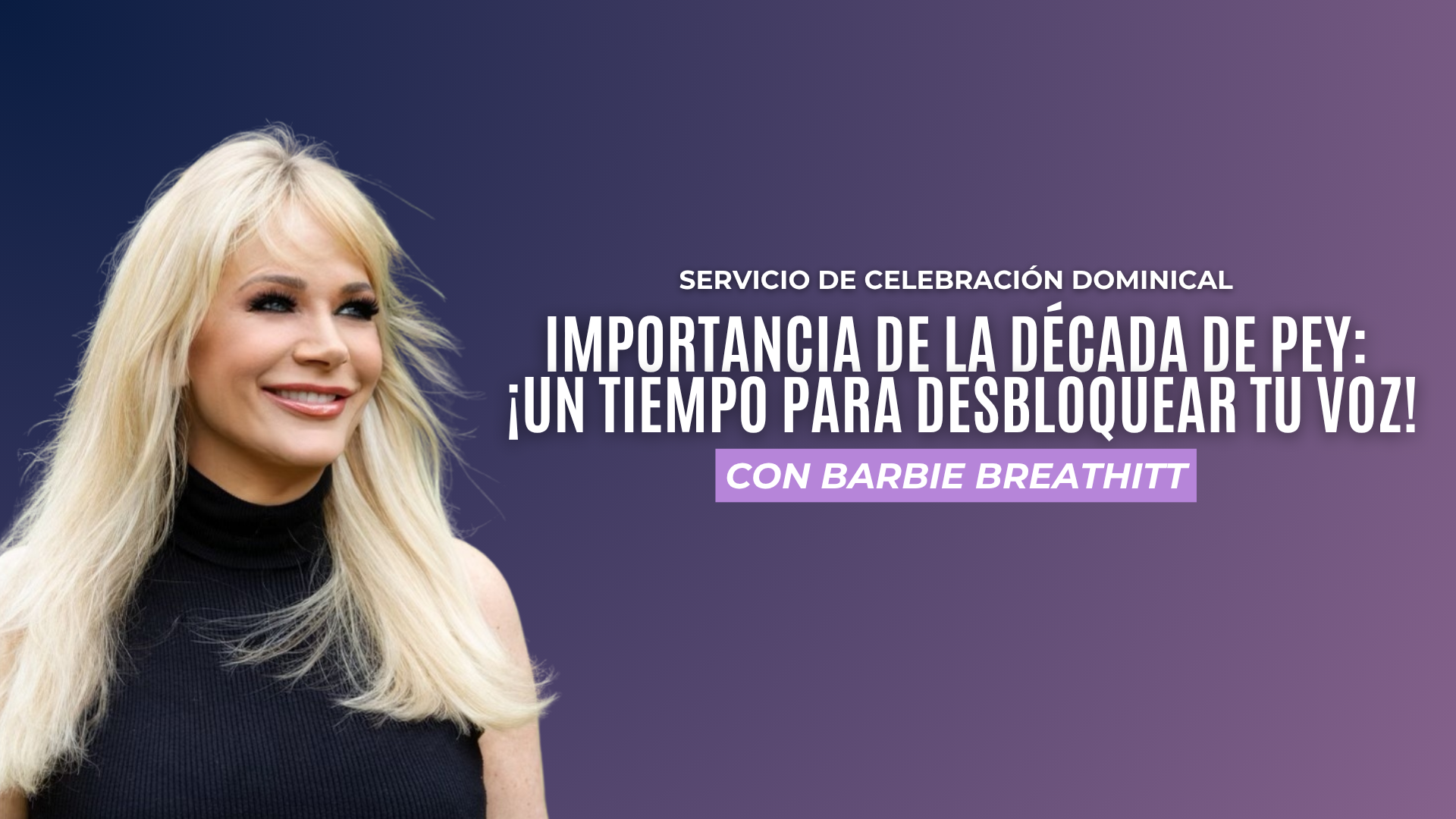 Servicio De Celebración Dominical (8/10) 9AM