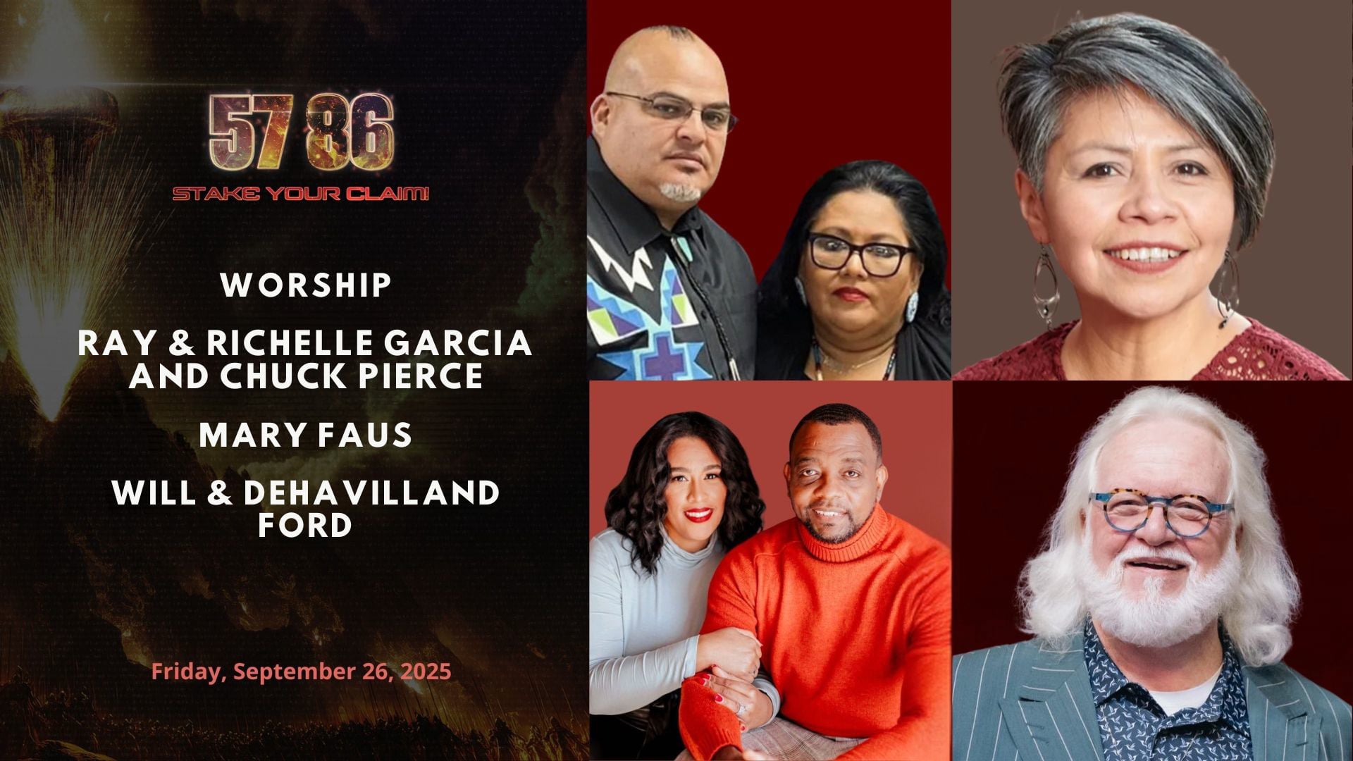 HOTY 5786 - Chuck Pierce - Ray and Richelle Garcia - Will and Dehaviland Ford