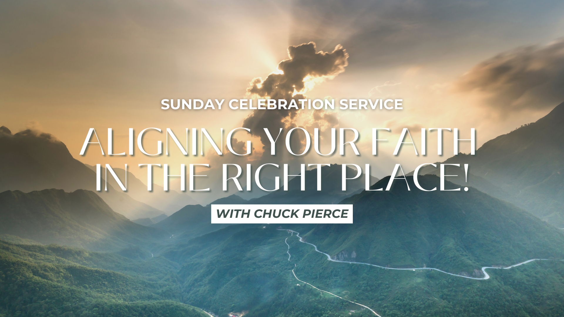 Sunday Celebration Service with Chuck Pierce (10/19) 9AM
