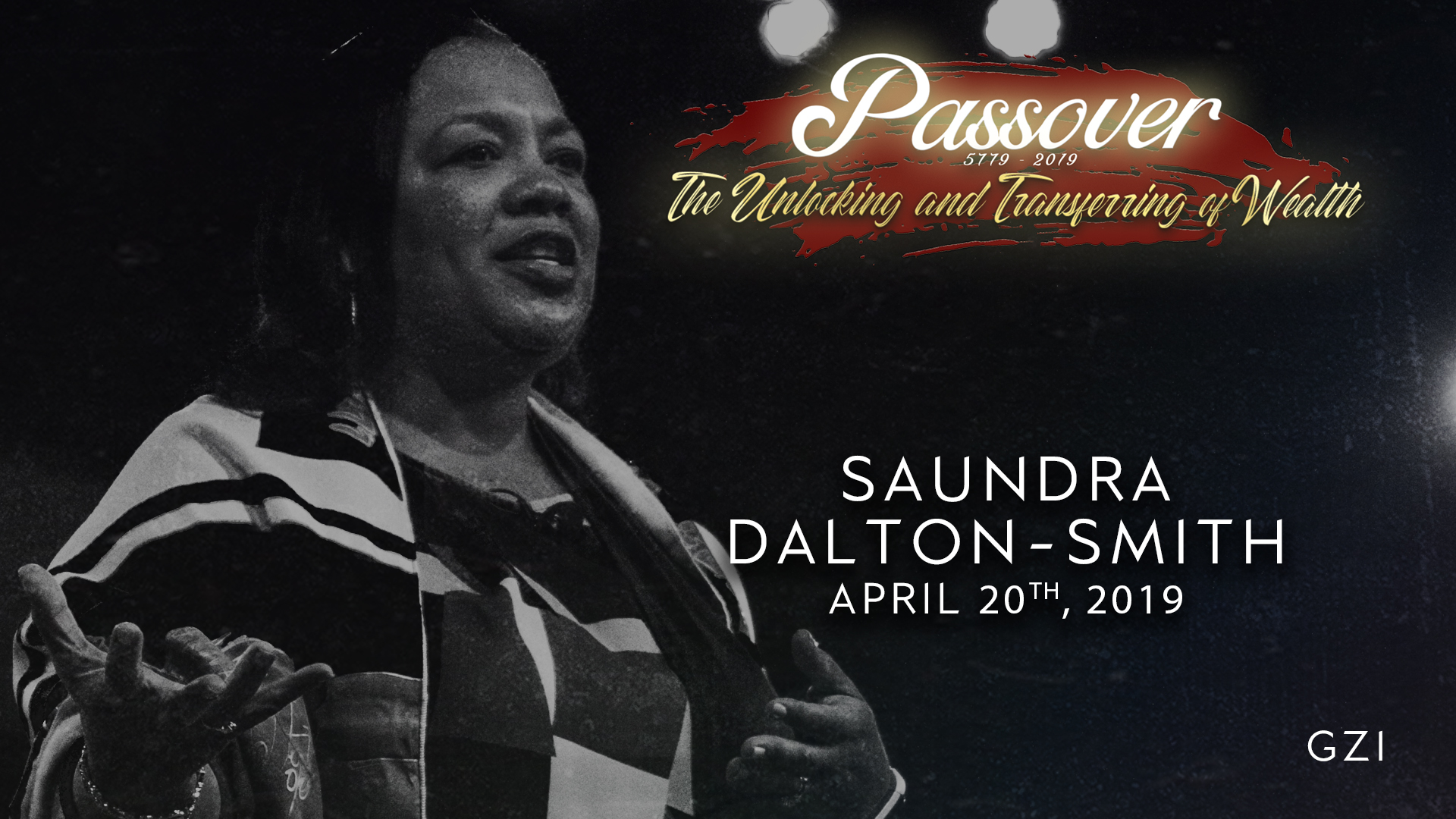 Passover 5779 - Session 6 (4/20) -Saundra Dalton-Smith