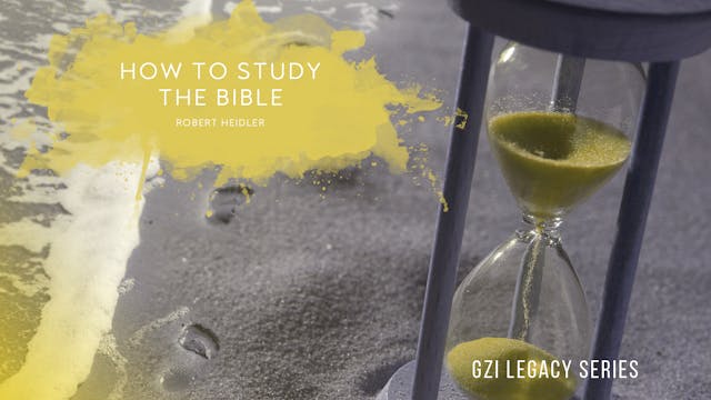 04 - Robert Heidler - The Bible: Sour...