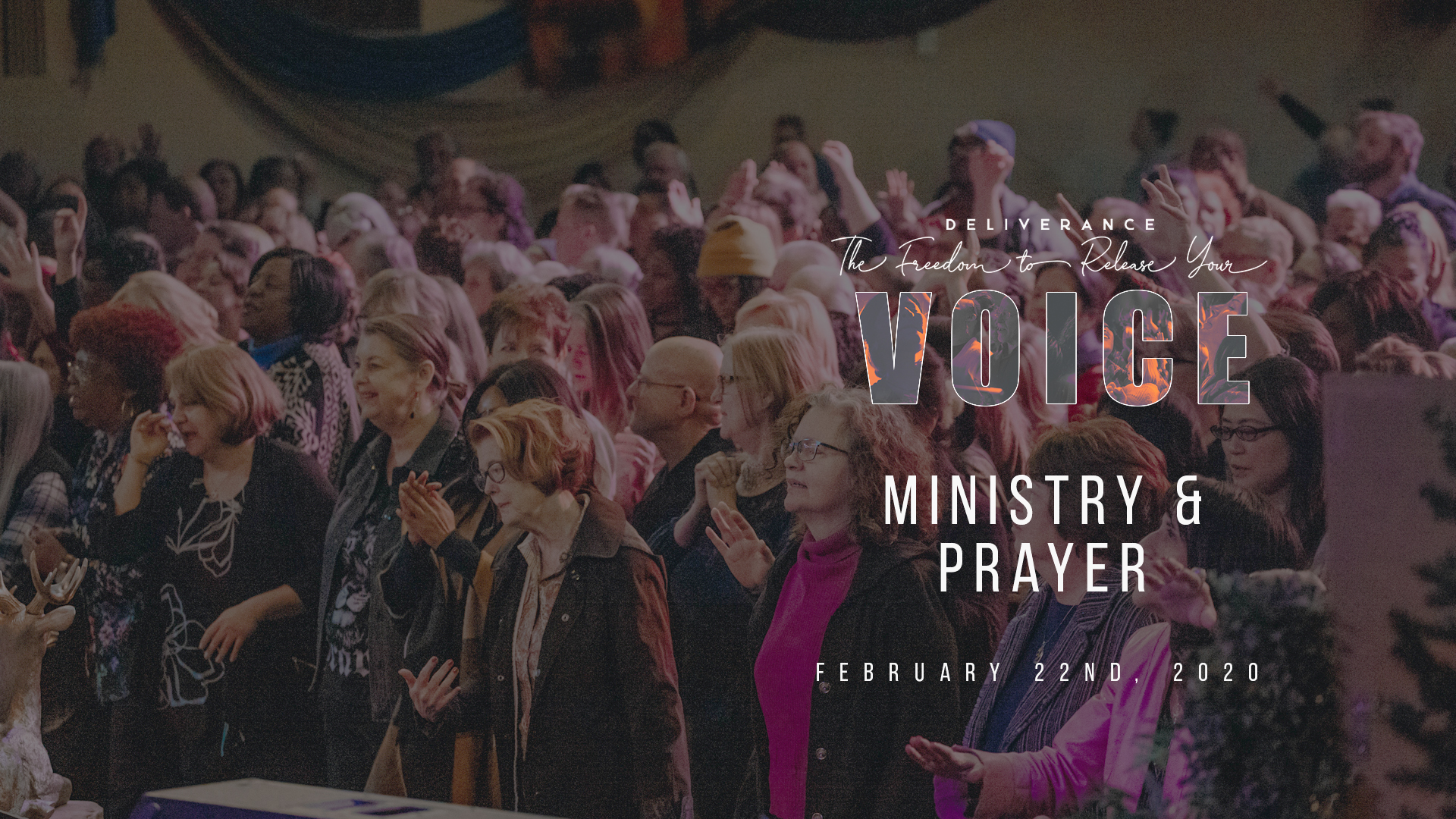 Release Your Voice - Ministry & Prayer (02/22)
