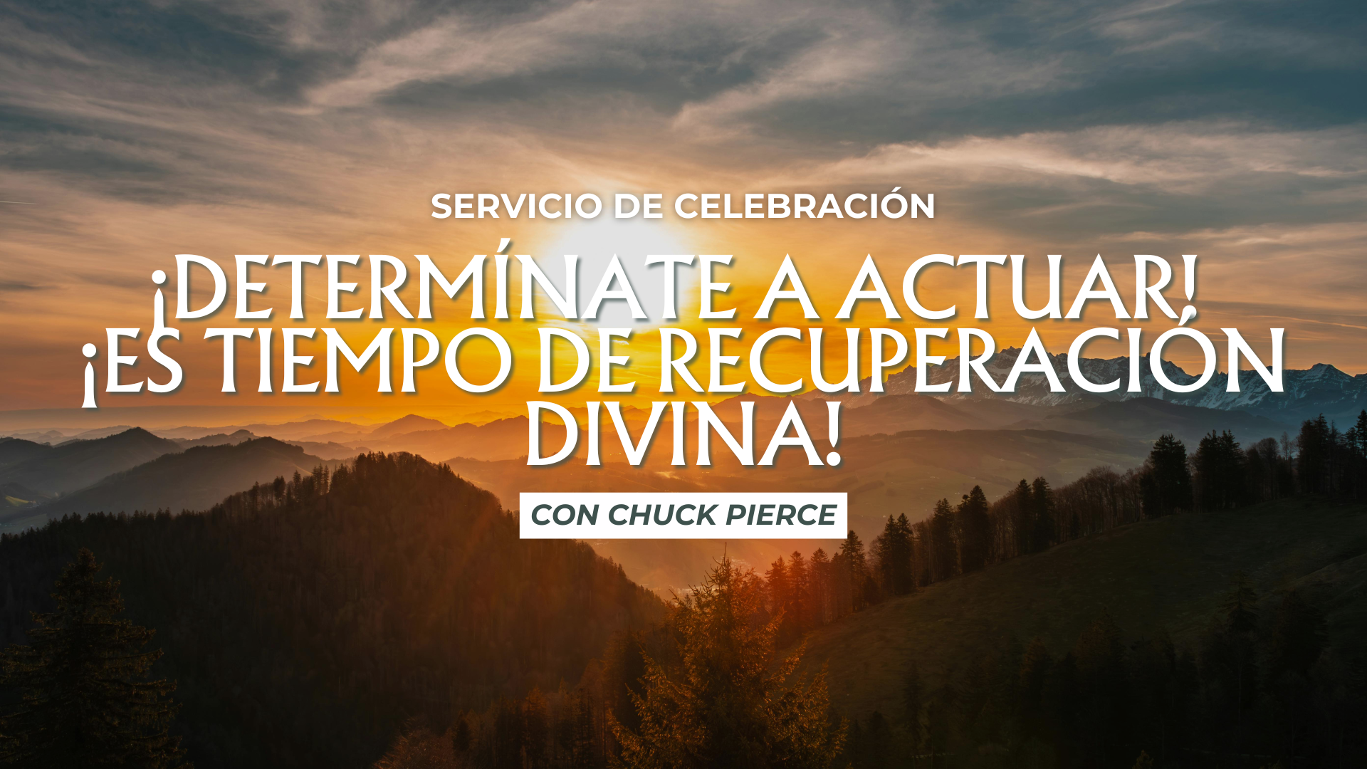 Servicio De Celebracíon con Chuck Pierce (11/09) 9 AM