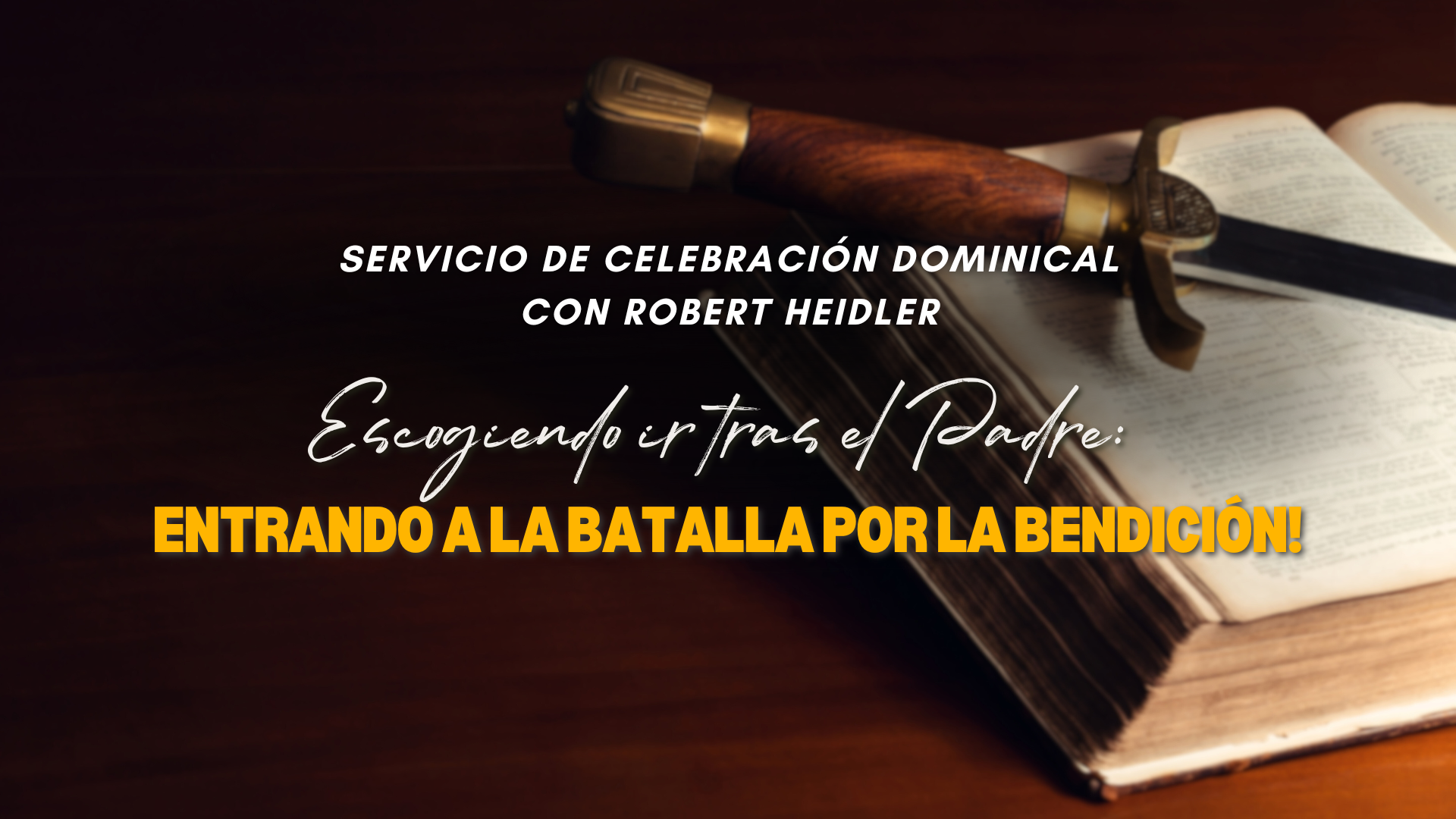 [ESP] Sunday Celebration - Robert Heidler (6/16) - 9AM