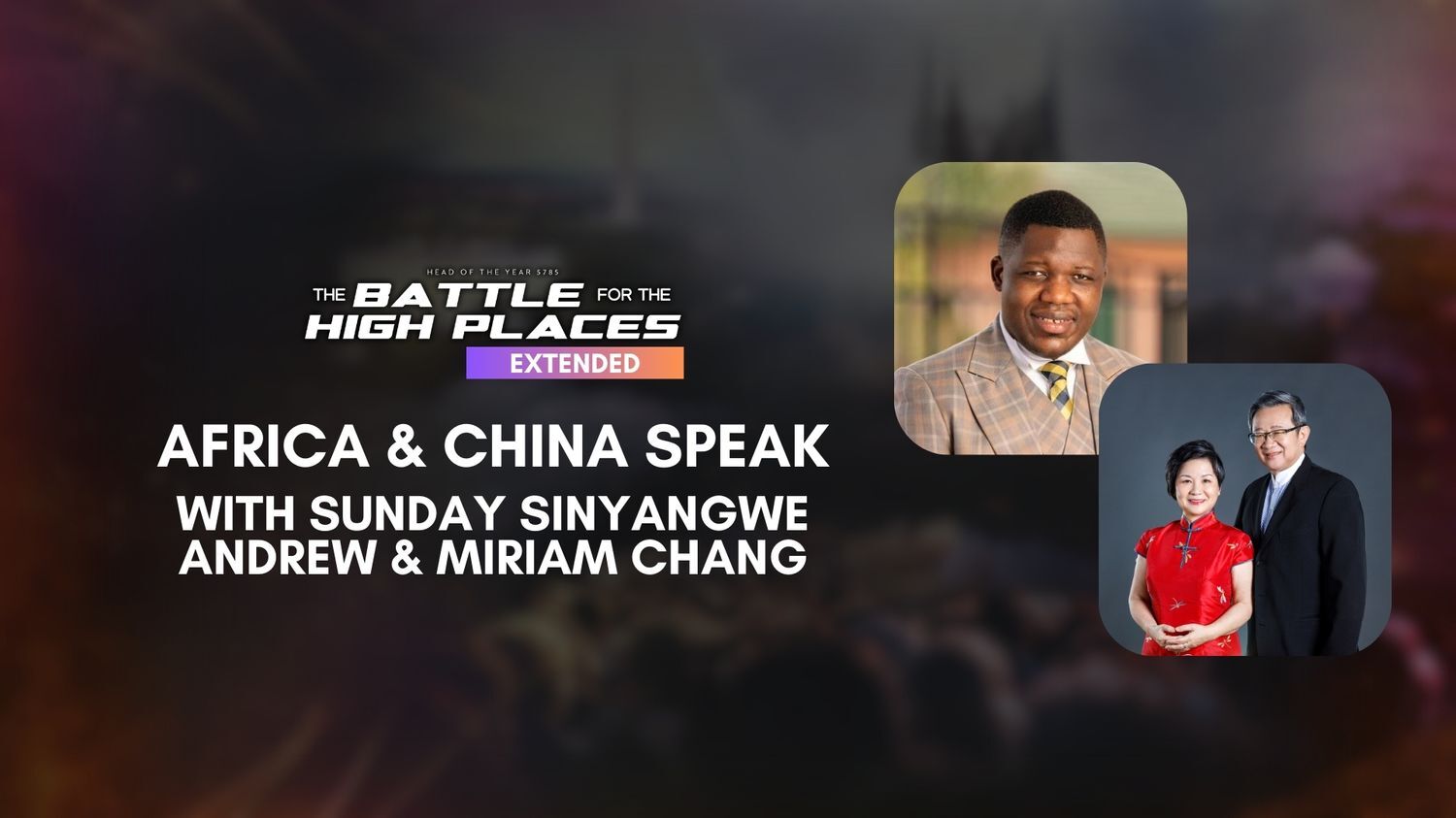 HOTY 5785 - Africa and China Speak (10/22)