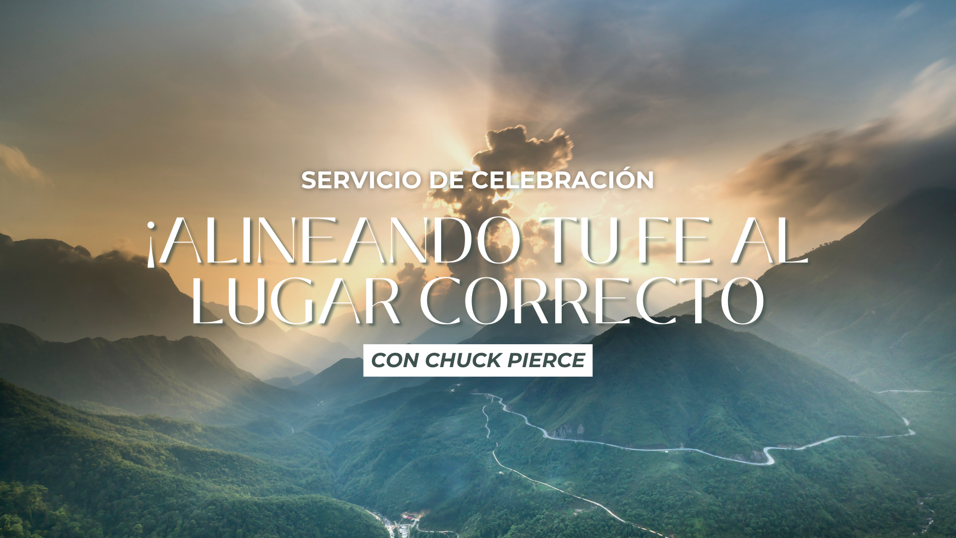 Servicio De Celebracíon con Chuck Pierce (10/19) 9AM