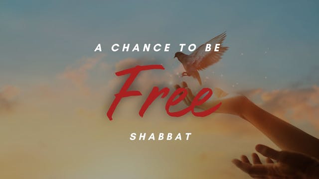 Shabbat: A Chance to be Free (2/02) 6 PM