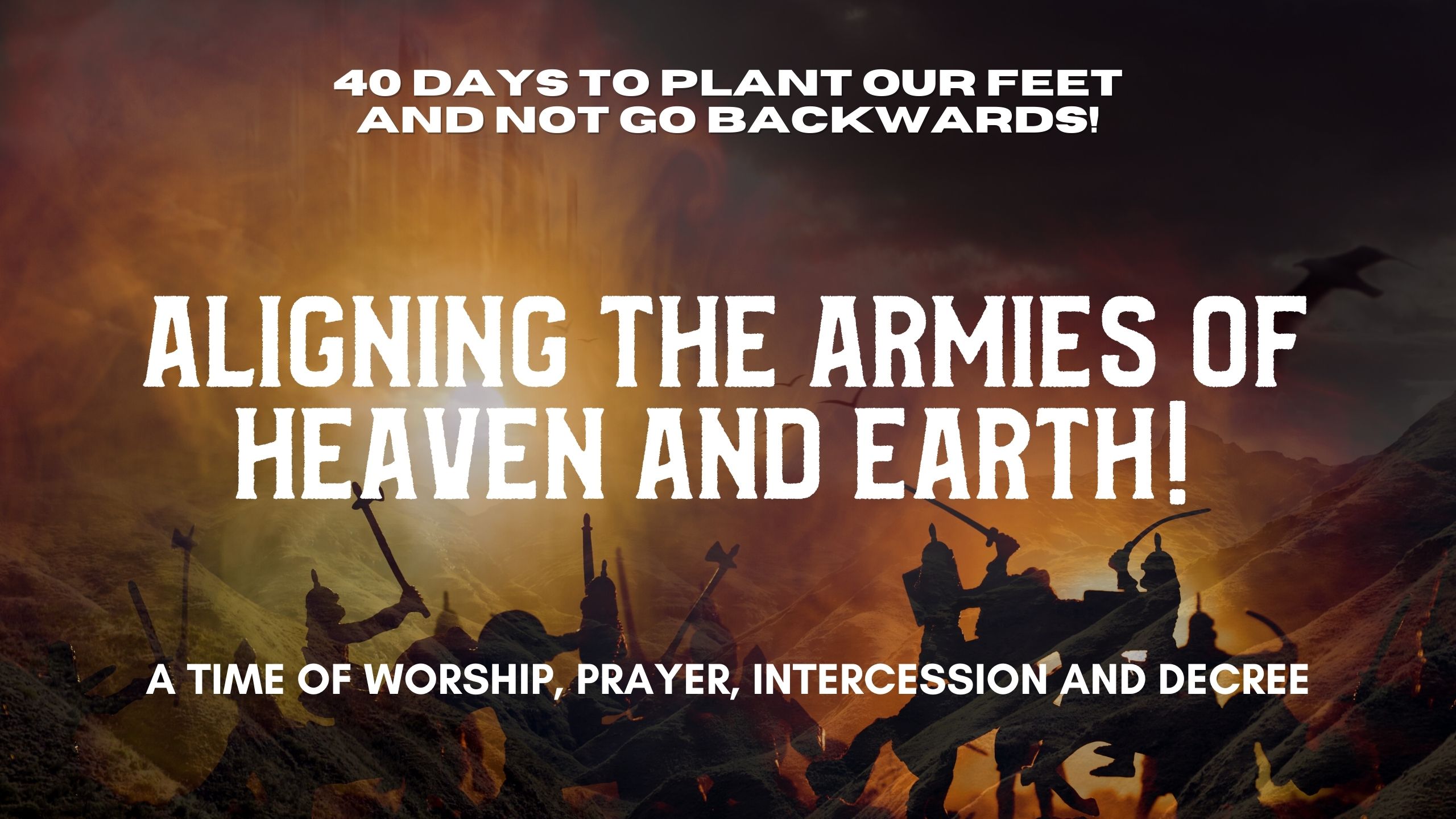 Aligning the Armies of Heaven and Earth (8/26)