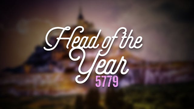 Head of the Year 5779