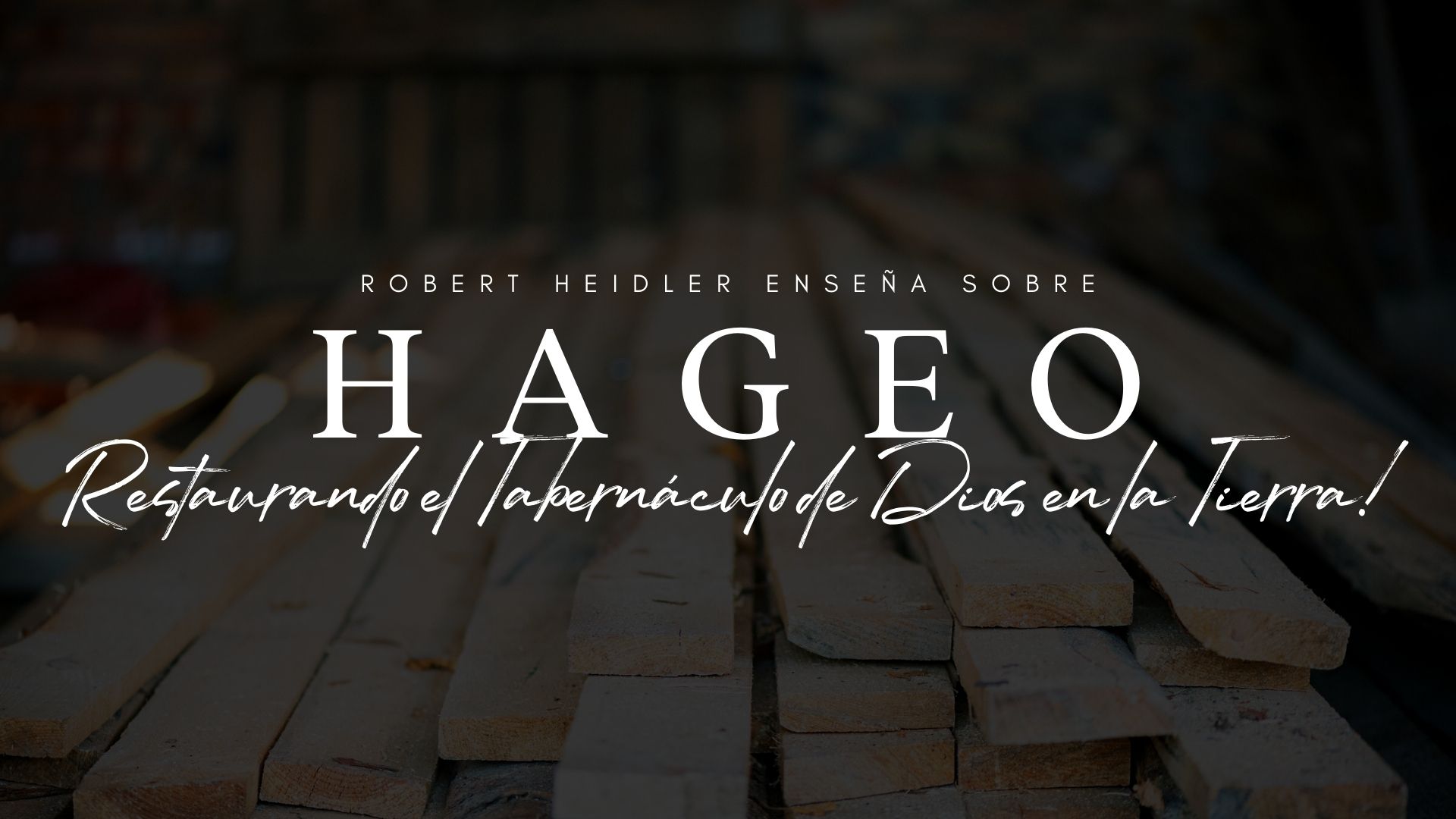 Servicio de Celebración (03/20) - Robert Heidler